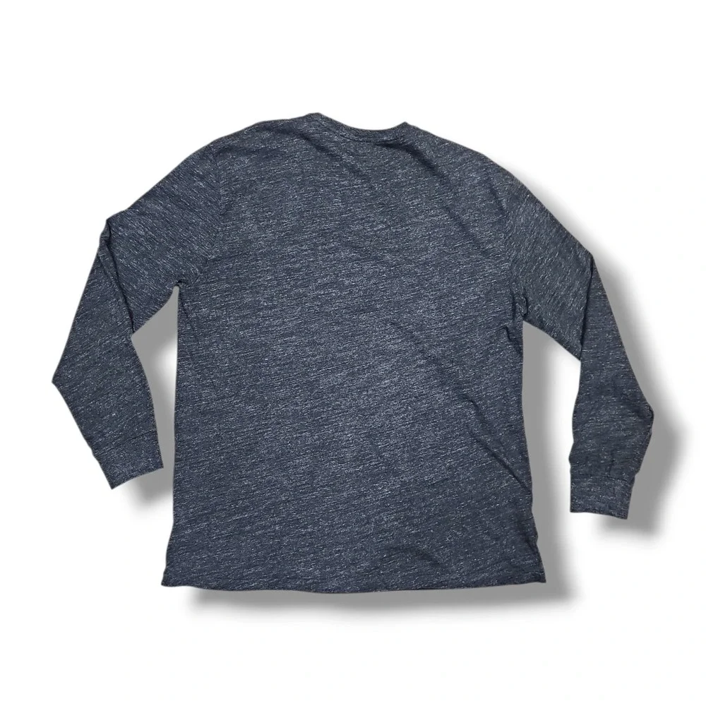 POLO RALPH LAUREN Classic Fit Charcoal Heather‎ Long Sleeve T-Shirt Men's XL